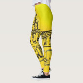 Geesthuizen en huizen en watertoren leggings (Links)