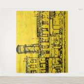 Geesthuizen en huizen en watertoren wandkleed (Voorkant)