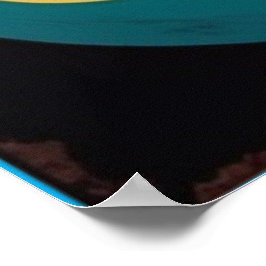 Geestig abstract ontwerp poster (Hoek)