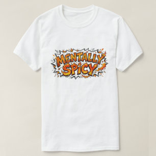 Geestig Prikkelend Grappige Neurodivergente Strip T-shirt