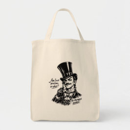 Geestige Lord karikatuur Tote Bag