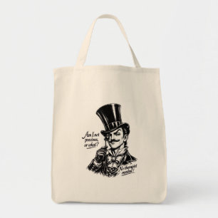 Geestige Lord karikatuur Tote Bag