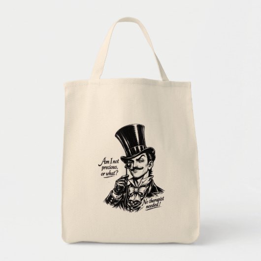 Geestige Lord karikatuur Tote Bag (Voorkant)