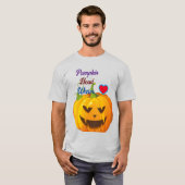 "Geestige pompoenkruid mannen shirt (Voorkant volledig)