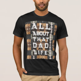 Geestige Retro Moderne Koude Vader Vaderdag Citaat T-shirt