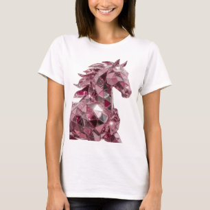 Geestige Roze ABSTRACTE KUNST Moderne Vormgeving T-shirt