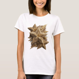 Geestige Zilveren GOUDEN STER Statement Ontwerp T-shirt