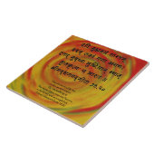 Geeta Shloka Tegeltje (Zijkant)