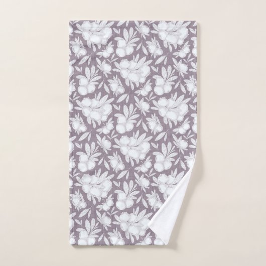 Geëtste Berry Branch Handdoek Collectie (Handdoek)