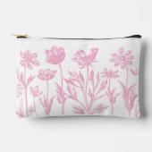 Geëtste bloemen (roze) Fine Art Etui (Voorkant)
