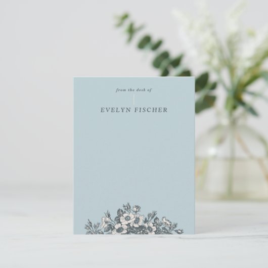 Geëtste bloemenruwe (Staand voorkant)