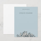 Geëtste bloemenruwe (Voorkant / Achterkant)