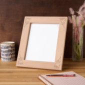 Geëtste Lijsten - Bladeren in rechte hoeken Gegraveerde Lijstjes (Links)