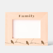 Geëtste Lijsten - Kolibries en tekst Gegraveerde Lijstjes (Voorkant)