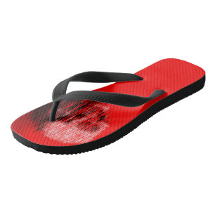 geëtste schedel teenslippers