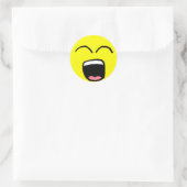 Geeuwende Sticker (Tas)