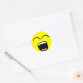 Geeuwende Sticker (Envelop)