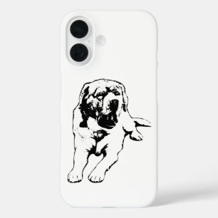 Geeuwreflex – minimaal gewas iPhone 16 hoesje