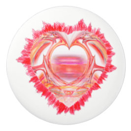 Geëvenaard ontwerp van het kunstwerk keramische knop