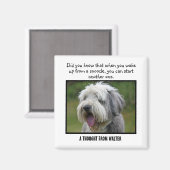 Geëvenaarde Collie Aangepast Magnet van de Douane (Voorkant / Achterkant)