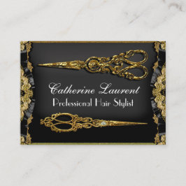 Geëvenaarde Hazelhurst Dubbele schaar 3,5 x 2,5 in Visitekaartje