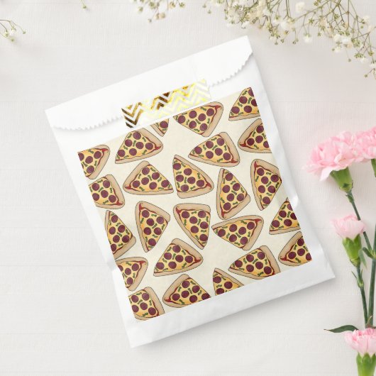Geëvenaarde pizzakoffers bedankzakje (Gezegeld)
