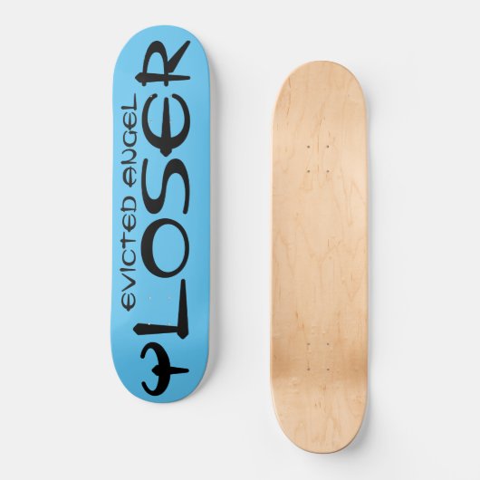 GEEVICIEERDE ANGEL LOSER/TST Skateboard (Voorkant)