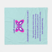 geëvolueerd meisje deken (Voorkant (Horizontaal))