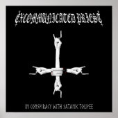 Geëxcommuniceerde priester "in samenzwering" Poste Poster (Voorkant)