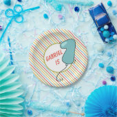 Geëxisteerde Eerste Gevangenisballon Papieren Bordje (Feest)