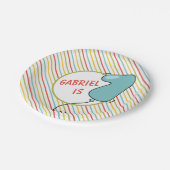 Geëxisteerde Eerste Gevangenisballon Papieren Bordje (Gekanteld)