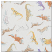 Geëxpandeerd Dragon Scatter Pattern Transparent Stof (Close Up)