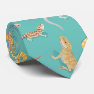 Geëxpandeerd Dragon Scatter Pattern Transparent Stropdas