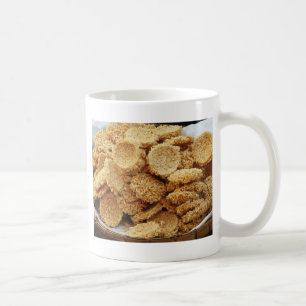 Geëxplodeerde Rijstkoeken ~ Aziatische Zoete Nager Koffiemok