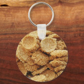 Geëxplodeerde Rijstkoeken ~ Aziatische Zoete Nager Sleutelhanger (Voorkant)