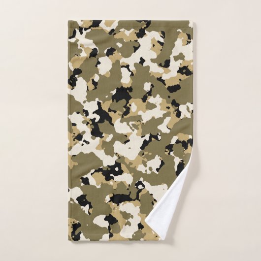 Geëxsorteerd Camo Bad Handdoek (Handdoek)