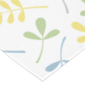 Geëxsorteerde Blauwe Groen Geel Witte PTN Tafelkleed (Gekanteld)