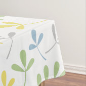 Geëxsorteerde Blauwe Groen Geel Witte PTN Tafelkleed (Voorbeeld)