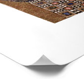 Geëxtreerd door Byzantine Mosaïst Poster (Hoek)