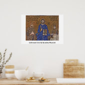 Geëxtreerd door Byzantine Mosaïst Poster (Keuken)