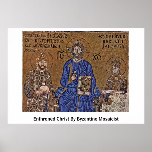 Geëxtreerd door Byzantine Mosaïst Poster (Voorkant)