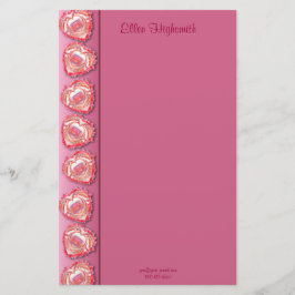 Geëxtreerde hartgrens briefpapier