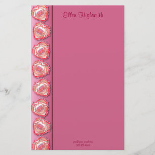 Geëxtreerde hartgrens briefpapier