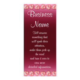 Geëxtreerde hartgrens reclamekaart