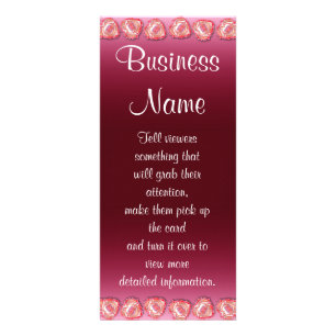 Geëxtreerde hartgrens reclamekaart