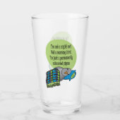 geëxtrudeerde duif glas (Achterkant)