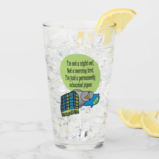 geëxtrudeerde duif glas (Achterkant ijs)