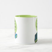 geëxtrudeerde duif mok (Midden)