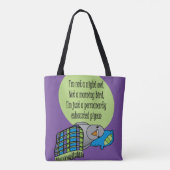 geëxtrudeerde duif tote bag (Achterkant)