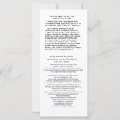 Geez, Amharic en English Prayer ("Our Lady") (Achterkant)